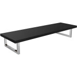 CERANO - Deska pod umyvadlo Navira Pro + 2 konzole pod desku - černá matná - 100x46x3,6 CER-606072
