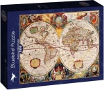 BLUEBIRD Puzzle Antická mapa světa