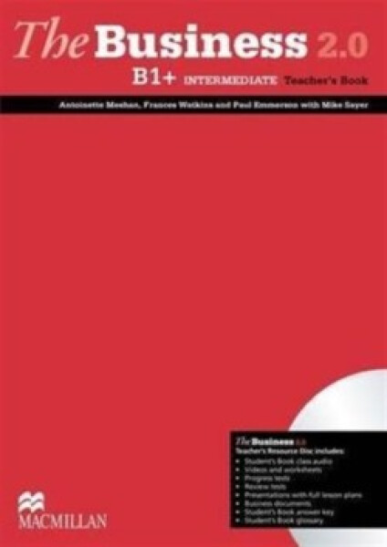 The Business 2.0 Intermediate B1+: Teacher´s Book Pack - Emmerson, Paul; Meehan, A; Sayer, Mike; Watkins, F