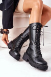Insulated High Boots Big Star II274115 Black 38