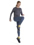 Dámské merino triko dlouhý rukáv ICEBREAKER Wmns 125 Cool-Lite Sphere III LS Tee, Midnight Navy Heather velikost: M
