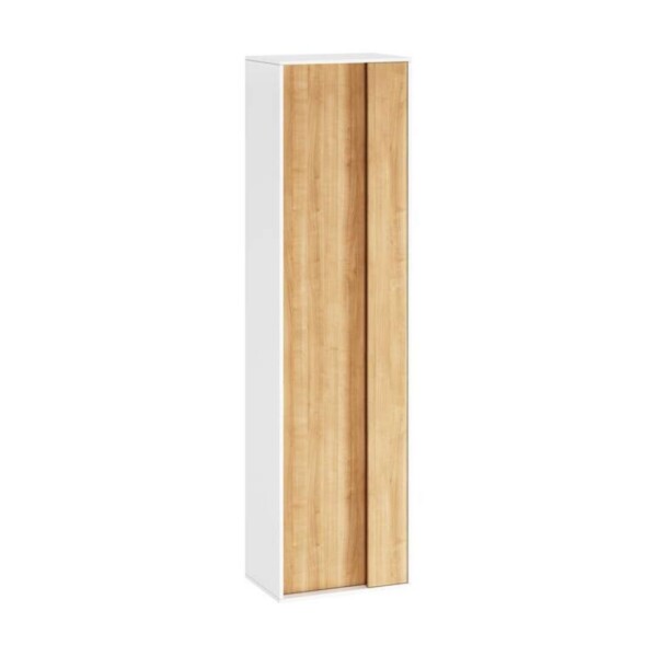 RAVAK - Step Vysoká skříňka SB, 43x29x160 cm, bílá/dub X000001419