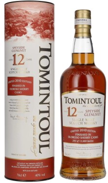 Tomintoul Oloroso Sherry Cask Finish Aged 12y 40% 0,7 l (karton)