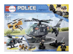 Mamido Stavebnice policejní vrtulníkem s dronem SWAT 2v1 200 dílů MT1130