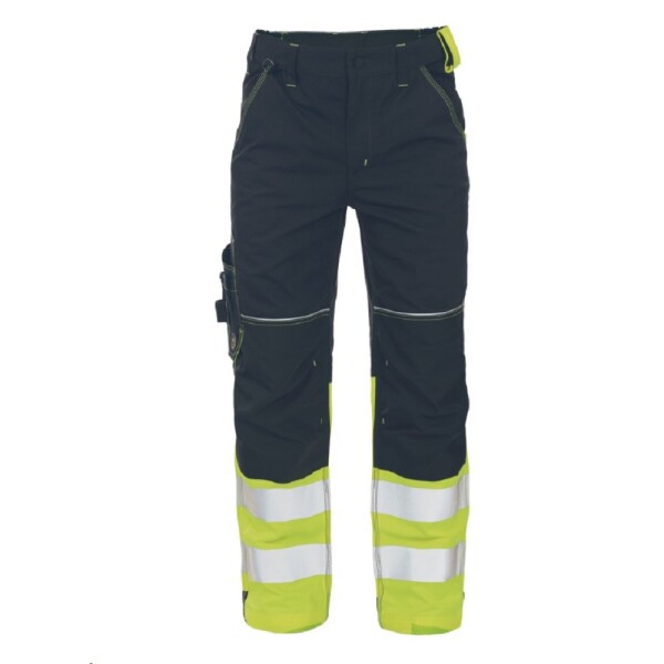 Montérkové kalhoty KNOXFIELD HVPS DW pasové antracit-žluté dole reflexní pruhy 50 antracit žluté