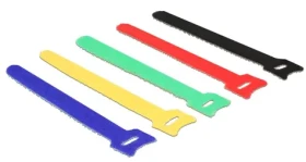DELOCK DL0092 Vázací pásky na suchý zip 150x12 mm 10 ks
