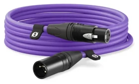 Rode XLR6M-PU fialový / Kabel / XLR (M) - XLR (F) / 6 m (XLR6M-PU)