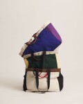 HAY Bavlněná taška Weekend Bag L Electric Blue, modrá barva, textil