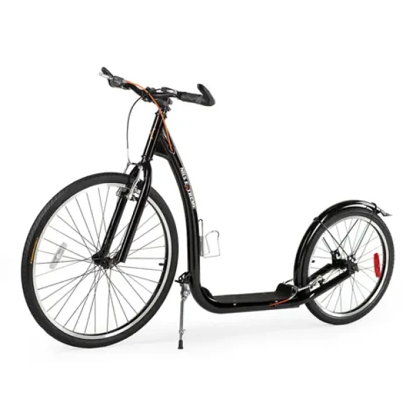 NILS Extreme WHS261 Koloběžka černá s pumpovanými koly 26/20" (5907695555295)