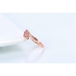 Prsten Swarovski Elements Efisio, Růžová 61 (19.5 mm)