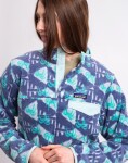 Patagonia W's LW Synch Snap-T P/O Jaguar Geo: Blue Sage S