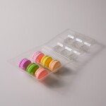 Cake star Transparentní box na makronky na 13,8 x 13,8cm 6ks