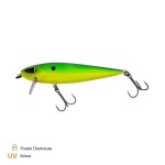 Zeck Wobler Dundee 13,5 cm / 1m SP - Purple Chartreuse,Zeck Wobler Dundee 13,5 cm / 1m SP - Purple Chartreuse