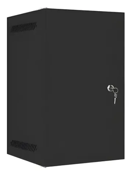 Lanberg WF10-2309-00B černá / Nástěnný rozvaděč / 10" / 9U / 280×310 mm / flat pack (WF10-2309-00B)