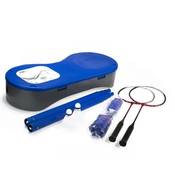 NILS ZSB 2v1 Sestava sítě badminton/tenis + 2 x badmintonové rakety (5907695527391)