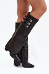 Kozačky na podpatku model 216789 Step in style 40