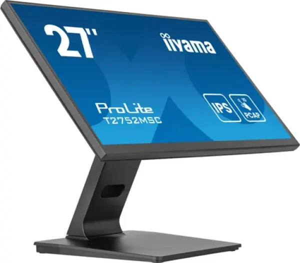 27" IIYAMA ProLite T2752MSC-B1AG černá / IPS / 1920x1080 / 16:9 / 5ms / 1000:1 / 400cd / repro / HDMI / DP (T2752MSC-B1AG)