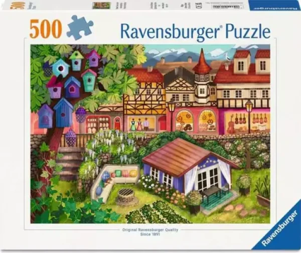 RAVENSBURGER Puzzle Tržní městečko