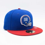 New Era Pánská kšiltovka New York Giants NFL Throwback Helmet 59FIFTY Fitted Velikost: 7
