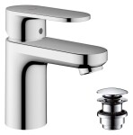 HANSGROHE - Vernis Blend Umyvadlová baterie s výpustí Push-Open, CoolStart, chrom 71598000
