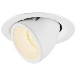 Paulmann 92907 Whirl LED vestavné svítidlo, LED, pevně vestavěné LED, 4.9 W, hliník (kartáčovaný), saténová, sada 3 ks