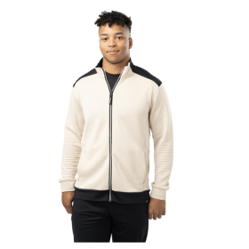 Mikina FLC TEXTURED Sr WHT