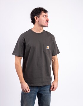 Tričko Carhartt WIP S/S Pocket T-Shirt Oxide Green