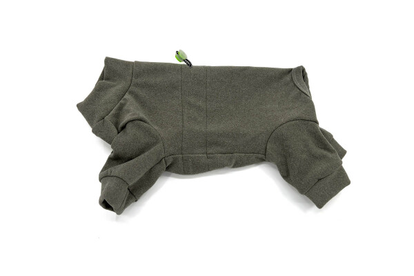 Cozy pružná kombinéza pro psa Barva: Šedá, Délka zad (cm): 38, Obvod hrudníku: 44 - 54 cm