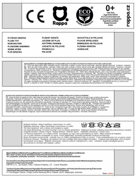 Plyšový jelen 34 cm ECO-FRIENDLY