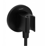 HANSGROHE - Sprchový set s termostatem pod omítku, s tělesem, průměr 26 cm, 3 proudy, matná černá SANI21HHH402