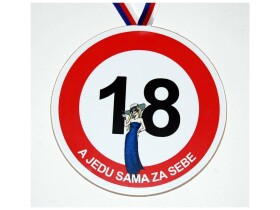 Jirka Medaile k 18. narozeninám pro ženu – originální dárek k plnoletosti