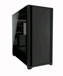 Corsair 5000D TG černá / Mid-Tower / E-ATX / 2xUSB 3.0 / 1xUSB 3.2 Gen2 typ-C / průhledná bočnice (CC-9011208-WW)