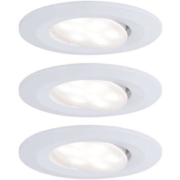 Paulmann Calla LED vestavné koupelnové svítidlo sada 3 ks 19.5 W IP65 bílá (matná) - Paulmann 99931