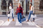 Taška přes rameno Reisenthel Classic shopper L Rhombus black