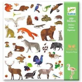 DJECO Samolepky Fauna