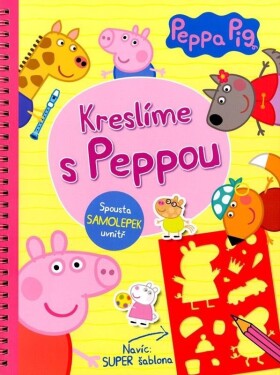 Peppa Pig Kreslíme Peppou