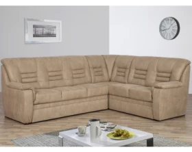 Rohová sedací souprava Merlin, béžová látka