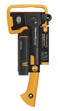 Fiskars 1075432 X-series X14 (XS) Univerzální sekera + ostřič nožů a seker Xsharp (1075432)
