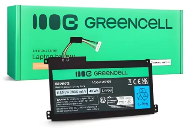 Green Cell C31N1912 / Baterie pro notebook / Li-Polymer / 11,55 V / 3600 mAh / Asus VivoBook 14 (AS166)