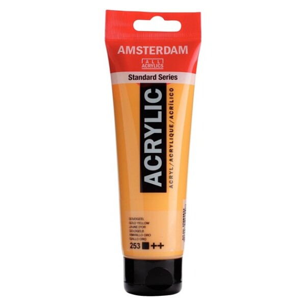 Royal Talens Amsterdam 120 ml, 253 Gold Yellow