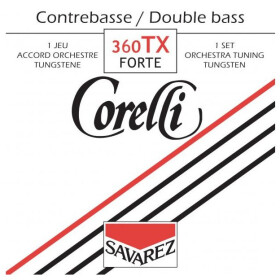 Savarez 360TX Corelli Double Bass Tungsten Solo Set - Forte