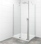 Sprchový kout obdélník 110x80 cm SAT Walk-In Xmotion SATBWIXM110STE80 SATBWIXM110STE80