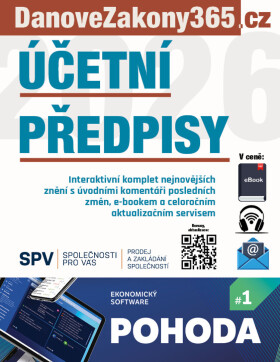 Účetní předpisy 2026 - Redakční