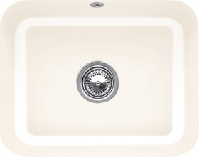 VILLEROY & BOCH - Keramický dřez Cisterna 60C Cream podstavný 550 x 440 bez excentru 670601KR