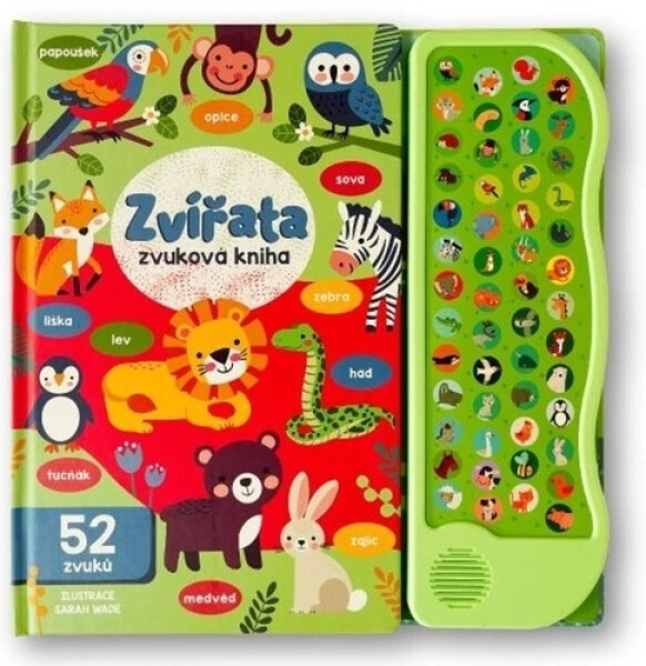 Zvířata - zvuková kniha - Sarah Wadeová