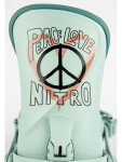 Nitro COSMIC PEACE LOVE Nitro dámské vázání na snowboard S/M