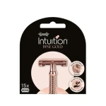 Wilkinson Intuition Double Edge Rose Blades dámské náhradní žiletky 15 ks (WVSD002)