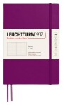 Zápisník Leuchtturm1917 A5 měkké desky Burgundy tečkovaný