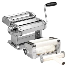 Maestro MR-1679R nerezová / Výrobník těstovin / 3v1 / ravioli / lasagne / krájecí nástavce 2 a 6 mm (MR-1679R)