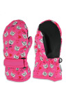 Noviti RN033 Lyžařské rukavice Girl růžová 12 cm